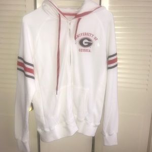 Rhinestone Georgia zip up jacket